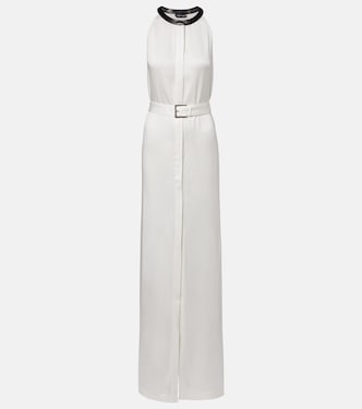Crêpe satin maxi dress | Tom Ford