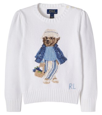 Polo Bear cotton sweater | Polo Ralph Lauren Kids