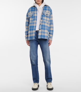 Knoxx high-rise boyfriend jeans | AG Jeans