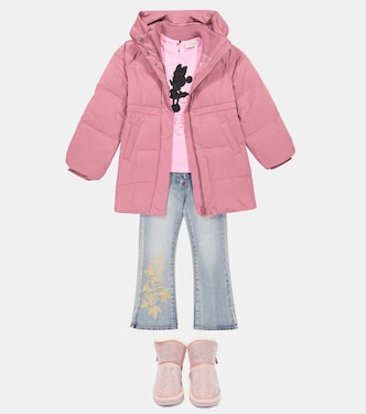 Quilted down coat | Monnalisa