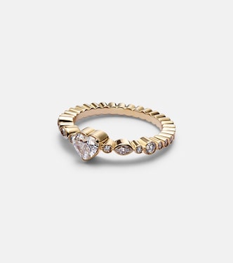 Bague Coeur Ensemble en or 18 ct et diamants | Sophie Bille Brahe
