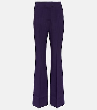 Pantaloni flared a vita alta | Galvan
