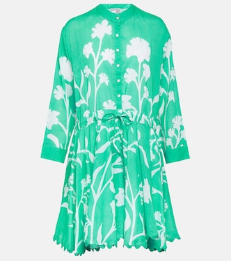 Vestido camisero de algodón floral | Juliet Dunn