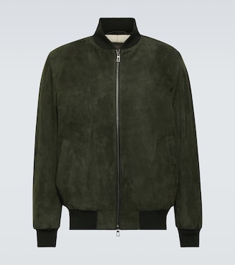 Bomberjacke aus Veloursleder | Loro Piana
