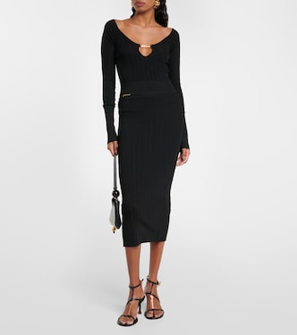Top Le Haut Pralu in maglia a coste | Jacquemus