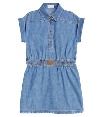 Jeanskleid | Brunello Cucinelli Kids