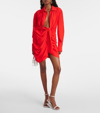 La Robe Bahia draped shirt dress | Jacquemus