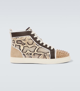 Lou Spikes leather sneakers | Christian Louboutin