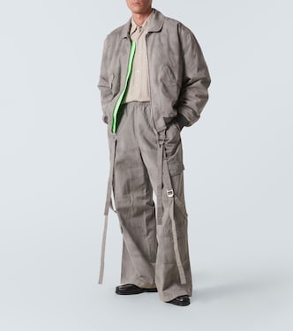 Veste bomber en coton à logo | Acne Studios