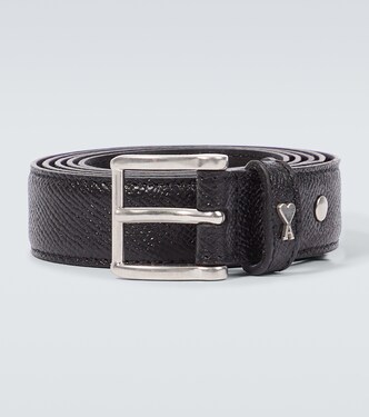 25mm leather belt | Ami Paris