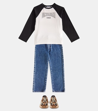 T-shirt in cotone con logo | Dolce&Gabbana Kids