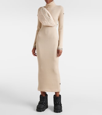 Abito midi Mireille in maglia a coste | Goldbergh