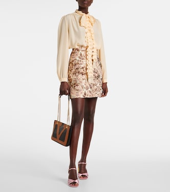 Camicia in crêpe de chine | Valentino