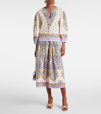 Top imprimé en coton | Etro