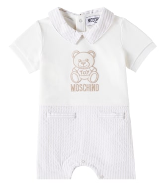 Baby - Jumpsuit corta Teddy Bear | Moschino Kids