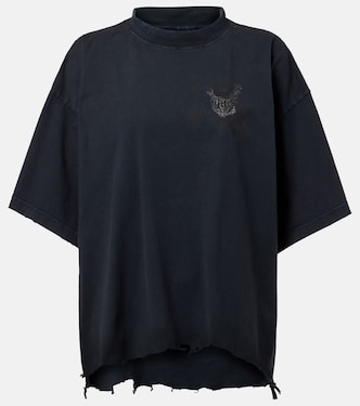 Balenciaga Nail Polish cotton T-shirt | Balenciaga