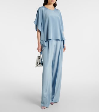 Blusa Oronte in seta crêpe de chine | Max Mara