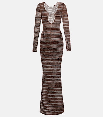 Open-knit maxi dress | Aya Muse