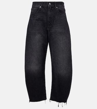 Bubble high-rise cropped barrel-leg jeans | Frame