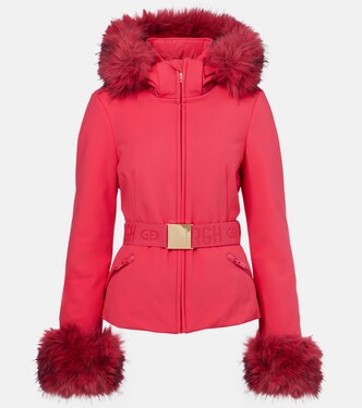 The Giselle faux fur-trimmed ski jacket | Goldbergh