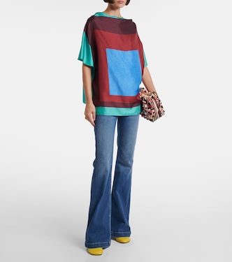 Jeans flared Tropea de tiro alto | AG Jeans