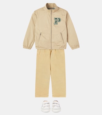 Patch-appliqué cotton twill jacket | Polo Ralph Lauren Kids