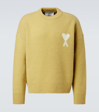 Pullover Ami de Cœur in misto lana e alpaca | Ami Paris