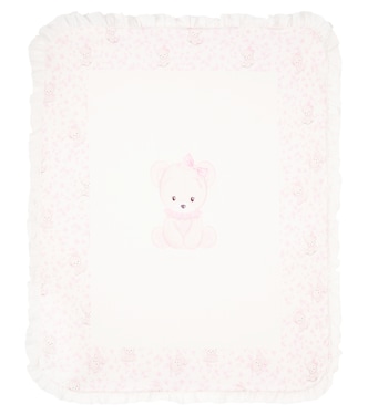 Baby Decke Teddy aus Baumwolle | Monnalisa