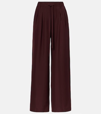 Gerade Hose aus Seide | Loewe