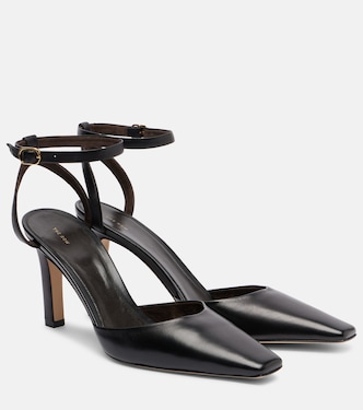Carla 80 leather mules | The Row