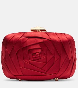 Clutch Rose Vivier aus Satin | Roger Vivier
