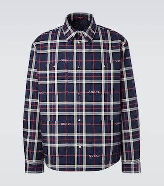 Plaid cotton shirt | Gucci