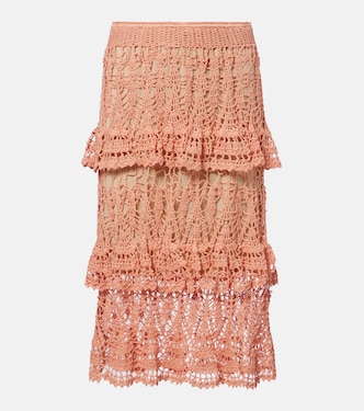 Midirock Elsie aus Häkelstrick | Anna Kosturova