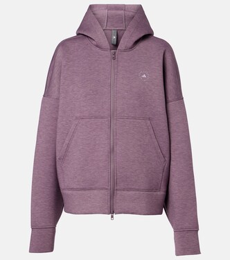 Logo zip-up hoodie | Adidas by Stella McCartney
