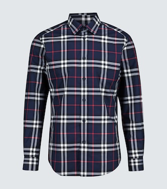 Camisa Jameson de algodón a cuadros | Burberry