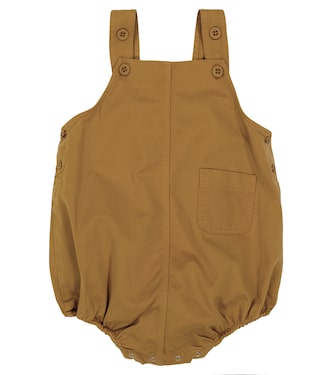 Bebé - body Flury en sarga de algodón | Caramel
