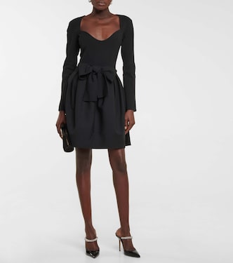 Minikleid aus Crêpe | Oscar de la Renta