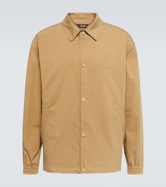 Hemdjacke aus einem Baumwollgemisch | Loro Piana