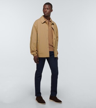 Hemdjacke aus einem Baumwollgemisch | Loro Piana
