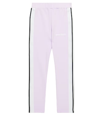 Logo cotton leggings | Palm Angels Kids