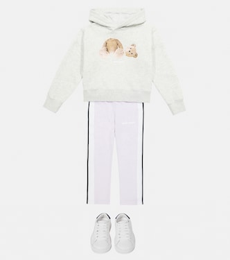 Logo cotton leggings | Palm Angels Kids