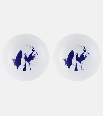 x Ginori 1735 Neige set of 2 soup plates | Cassina