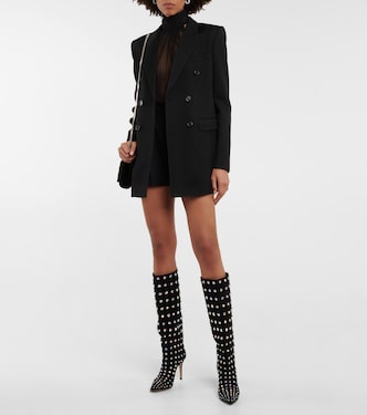 Botas altas Spectra de ante adornadas | Gianvito Rossi