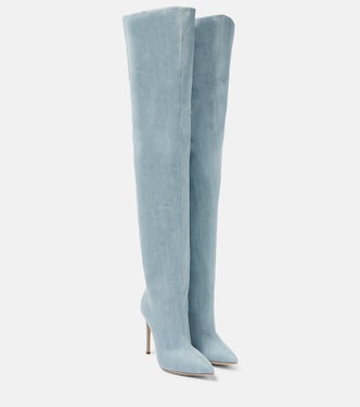 Botas mosqueteras en denim | Paris Texas