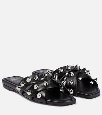 Sandali Miss Spike Club in pelle | Christian Louboutin