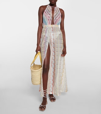 Maxikleid aus Häkelstrick | Missoni Mare