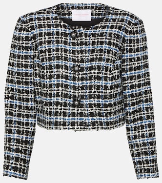 Chaqueta cropped de tweed | Carolina Herrera