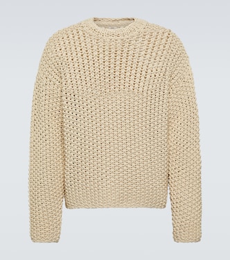 Pull Marina en macramé à logo | Stone Island