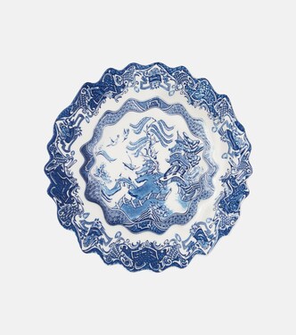 x Diesel Living Classics on Acid Willowave dessert plate | Seletti