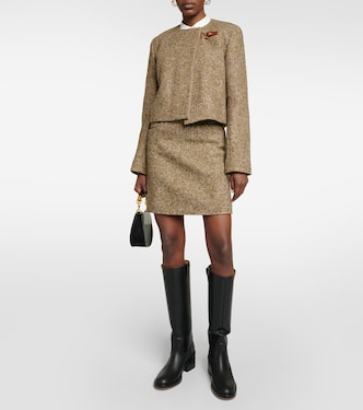 Veste en tweed de laine mélangée | Chloé